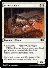Armory Mice - Wilds of Eldraine - NM