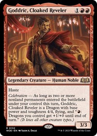Goddric, Cloaked Reveler - Wilds of Eldraine - NM