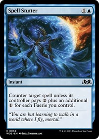 Spell Stutter - Wilds of Eldraine - NM