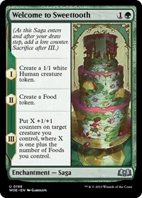 Welcome to Sweettooth - Wilds of Eldraine - NM