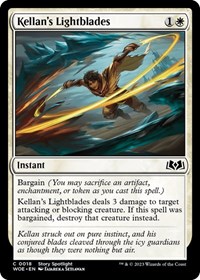 Kellan's Lightblades - Wilds of Eldraine - NM