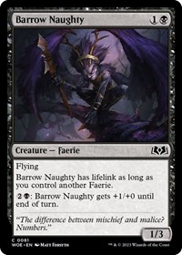 Barrow Naughty - Wilds of Eldraine - NM