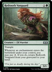 Redtooth Vanguard - Wilds of Eldraine - NM
