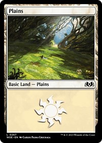 Plains (0267) - Wilds of Eldraine - NM