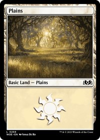 Plains (0268) - Wilds of Eldraine - NM