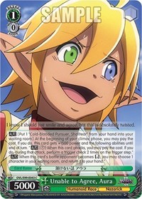 Unable to Agree, Aura - Nazarick: Tomb of the Undead Vol. 2 - NM
