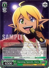Opening Speech, Aura - Nazarick: Tomb of the Undead Vol. 2 - NM