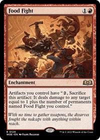 Food Fight - Wilds of Eldraine - NM