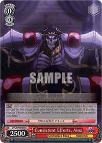 Consistent Efforts, Ainz - Nazarick: Tomb of the Undead Vol. 2 - NM