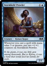 Stormkeld Prowler - Wilds of Eldraine - NM