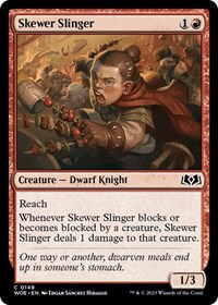Skewer Slinger - Wilds of Eldraine - NM