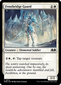 Frostbridge Guard - Wilds of Eldraine - NM