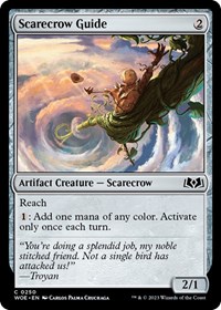 Scarecrow Guide - Wilds of Eldraine - NM
