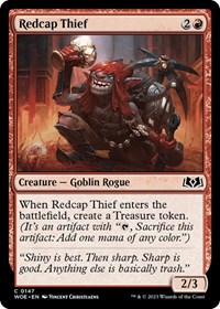 Redcap Thief - Wilds of Eldraine - NM