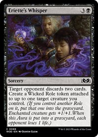 Eriette's Whisper - Wilds of Eldraine - NM