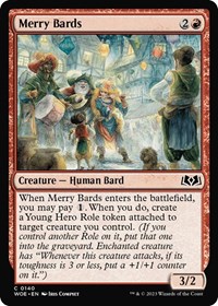 Merry Bards - Wilds of Eldraine - NM