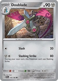 Doublade - 132/182 - SV04: Paradox Rift - NM