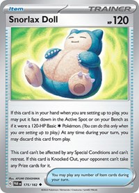 Snorlax Doll - SV04: Paradox Rift - NM