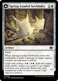 Spring-Loaded Sawblades - The Lost Caverns of Ixalan - NM