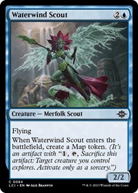 Waterwind Scout - The Lost Caverns of Ixalan - NM