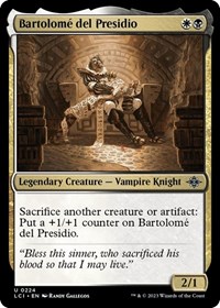 Bartolome del Presidio - The Lost Caverns of Ixalan - NM