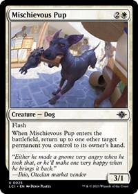 Mischievous Pup - The Lost Caverns of Ixalan - NM