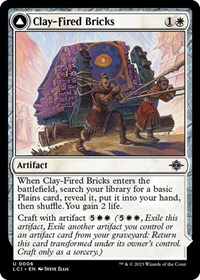 Clay-Fired Bricks - The Lost Caverns of Ixalan - NM