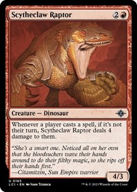 Scytheclaw Raptor - The Lost Caverns of Ixalan - NM
