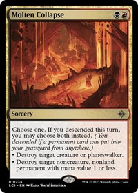 Molten Collapse - The Lost Caverns of Ixalan - NM