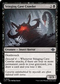 Stinging Cave Crawler - The Lost Caverns of Ixalan - NM
