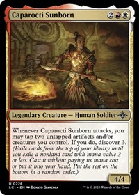 Caparocti Sunborn - The Lost Caverns of Ixalan - NM