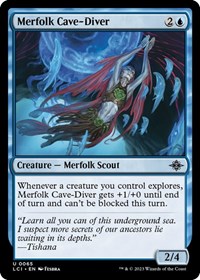 Merfolk Cave-Diver - The Lost Caverns of Ixalan - NM