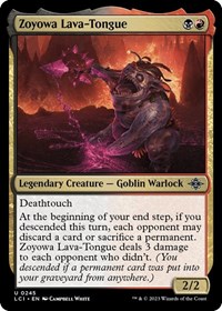 Zoyowa Lava-Tongue - The Lost Caverns of Ixalan - NM