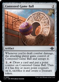 Contested Game Ball - The Lost Caverns of Ixalan - NM