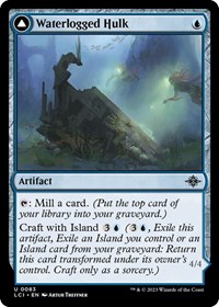 Waterlogged Hulk - The Lost Caverns of Ixalan - NM