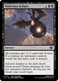 Malicious Eclipse - The Lost Caverns of Ixalan - NM
