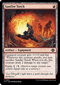Sunfire Torch - The Lost Caverns of Ixalan - NM
