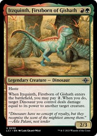 Itzquinth, Firstborn of Gishath - The Lost Caverns of Ixalan - NM