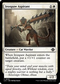 Ironpaw Aspirant - The Lost Caverns of Ixalan - NM