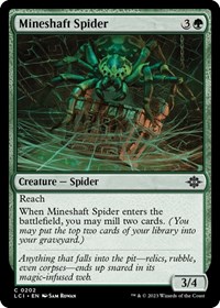 Mineshaft Spider - The Lost Caverns of Ixalan - NM