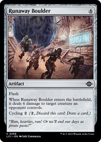 Runaway Boulder - The Lost Caverns of Ixalan - NM