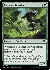 Malamet Brawler - The Lost Caverns of Ixalan - NM
