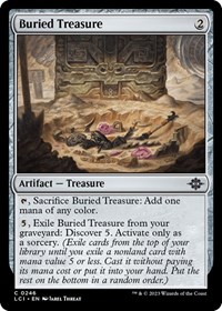 Buried Treasure - The Lost Caverns of Ixalan - NM