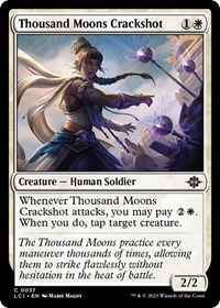 Thousand Moons Crackshot - The Lost Caverns of Ixalan - NM