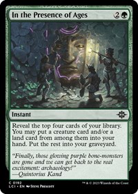 In the Presence of Ages - The Lost Caverns of Ixalan - NM