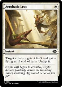Acrobatic Leap - The Lost Caverns of Ixalan - NM