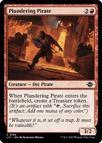 Plundering Pirate - The Lost Caverns of Ixalan - NM