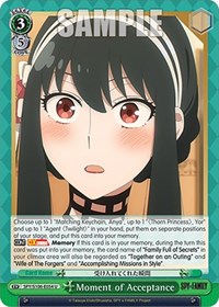 Moment of Acceptance - SPY x FAMILY - NM