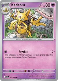 Kadabra - SV06: Twilight Masquerade - NM