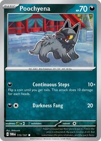 Poochyena - SV06: Twilight Masquerade - NM